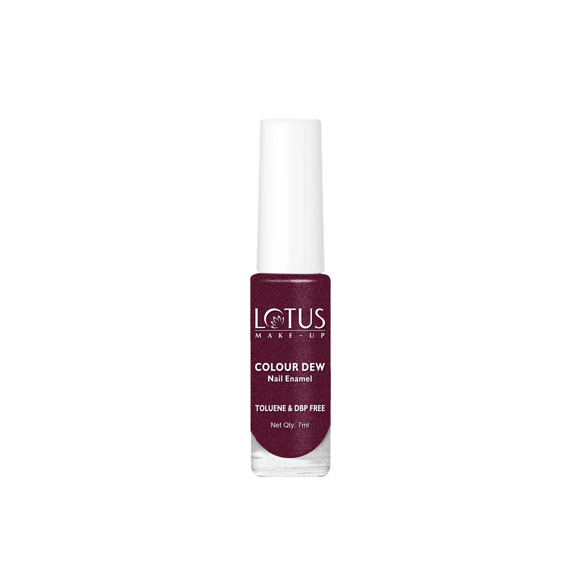 Lotus Make-Up Colour Dew Nail Enamel - Maroon Sparkle(7ml) rs. 130