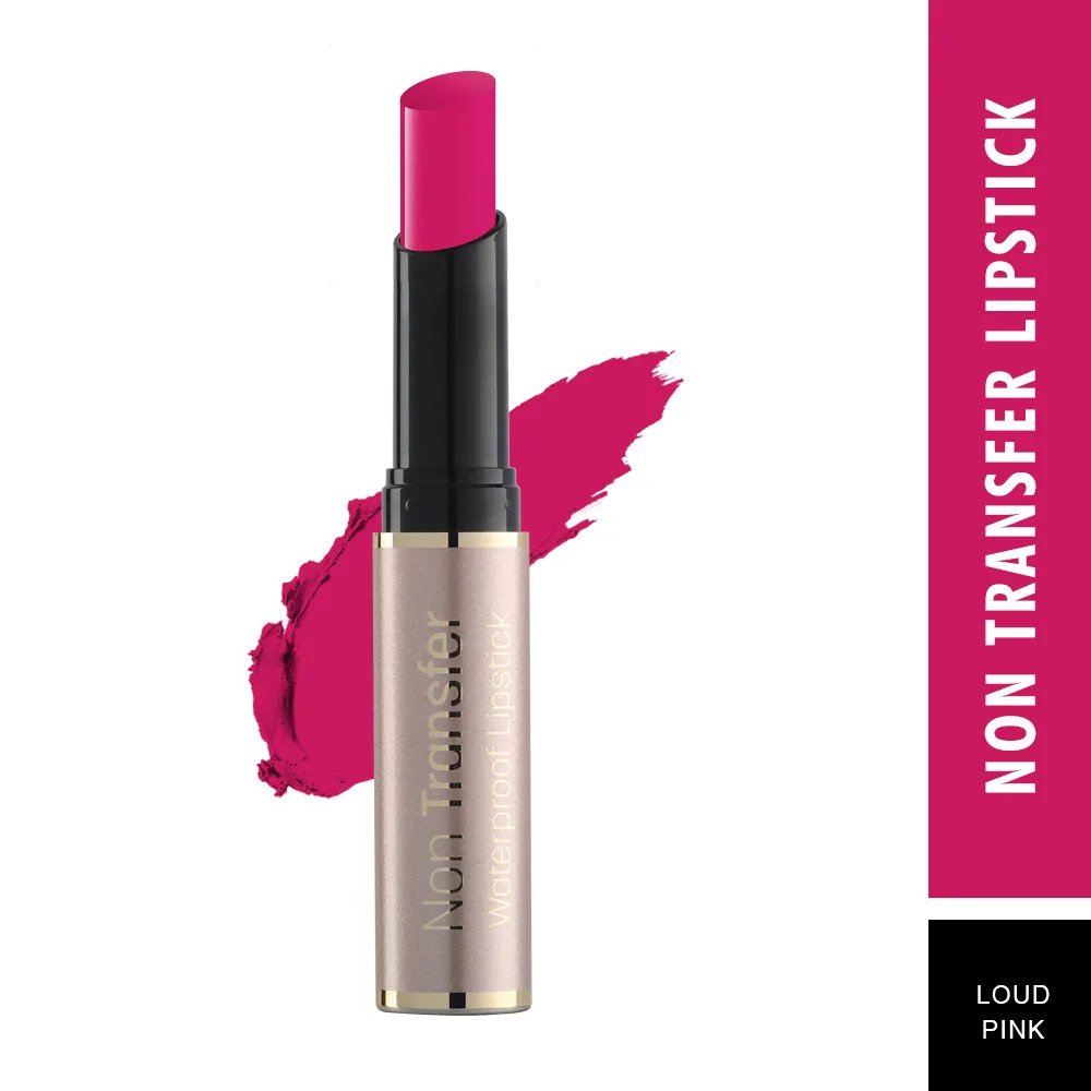 Swiss Beauty Non Transfer Waterproof Lipstick - 402 Loud Pink