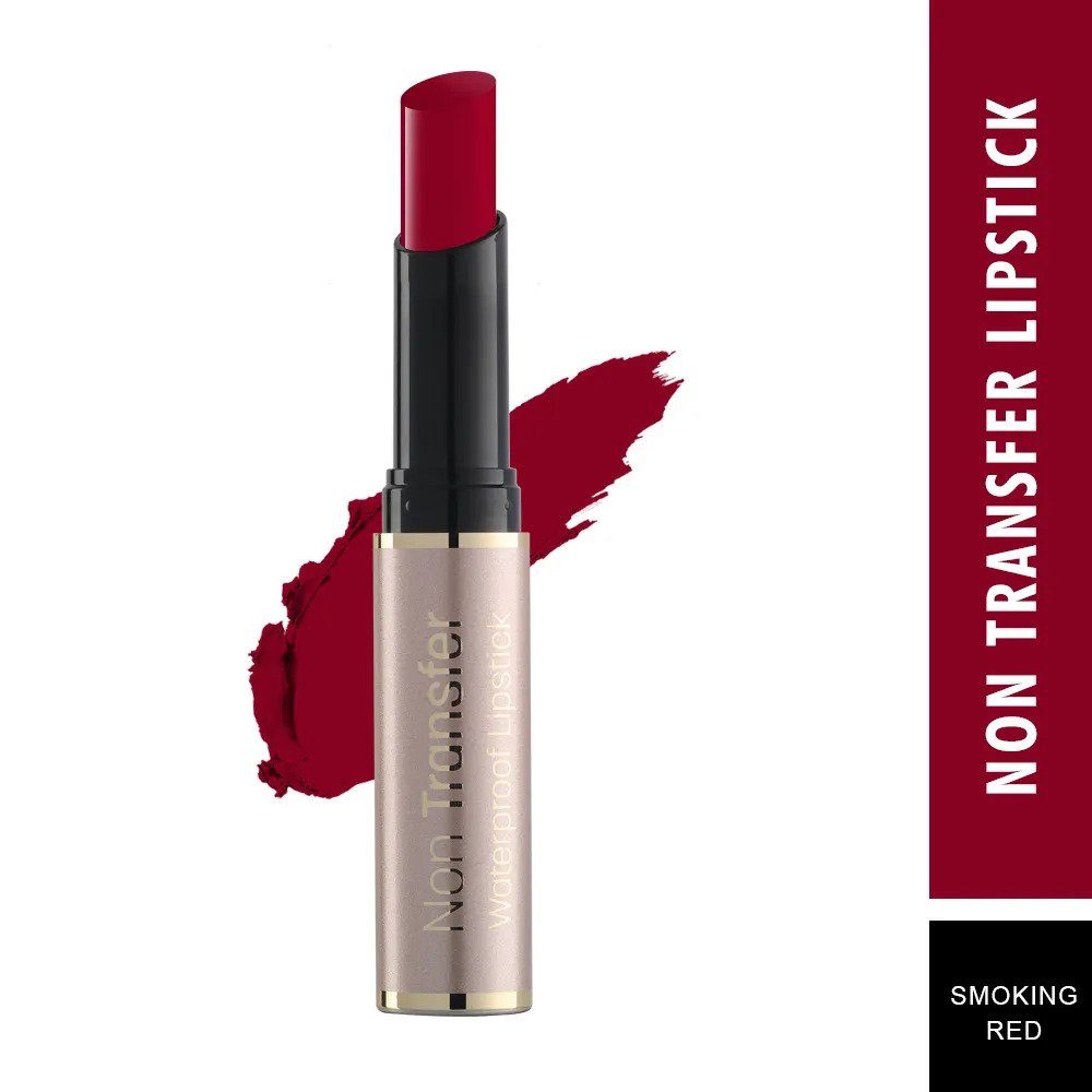 Swiss Beauty Non Transfer Waterproof Lipstick - 409 Smoking Red