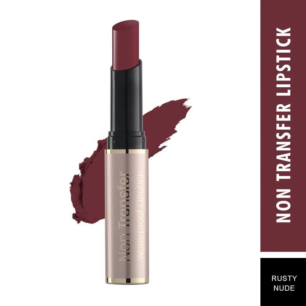 Swiss Beauty Non Transfer Waterproof Lipstick - 418 Rusty Nude
