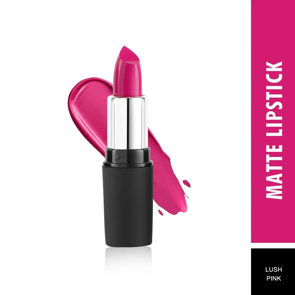 Swiss Beauty Pure Matte Lipstick - 205 Lush Pink