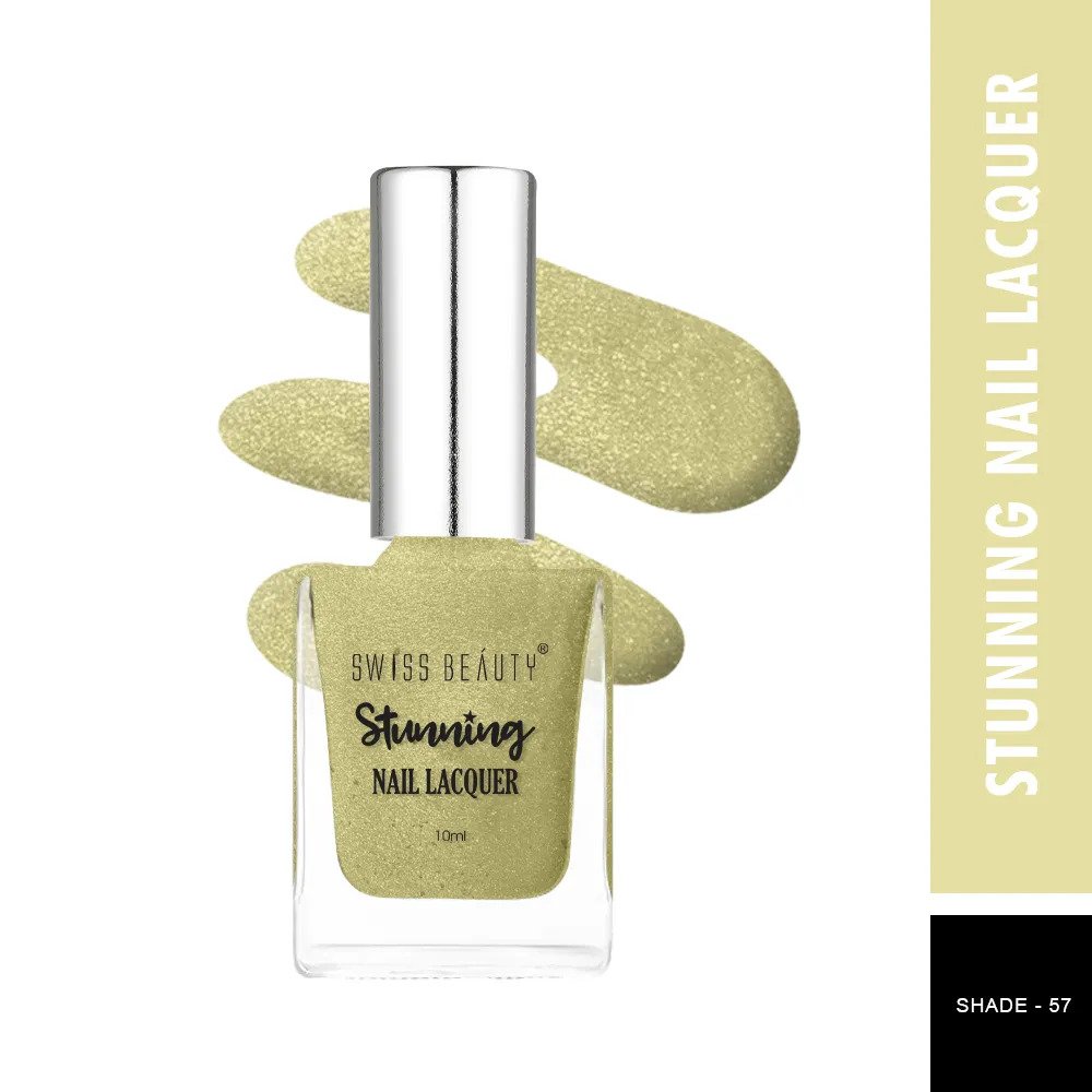 Swiss Beauty Stunning Nail Lacquer - 57 Lovely Olive - Copy