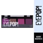 Blue Heaven 4-in-1 Matte & Metallic Eyepop Eyeshadow - Berry Madness (12gm)
