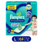 Pampers New Diapers Pants Large