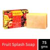 Vaadi Herbals Fruit Splash Soap Mix Fruit Handmade Soap With Essential Oils (75gm)