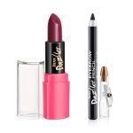 Eyetex Dazller Day-To-Day Pack: Lipstick (Glossy) + Eyebrow Pencil (0.03g) - 601