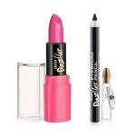 Eyetex Dazller Day-To-Day Pack: Lipstick (Glossy) + Eyebrow Pencil (0.03g) - 602