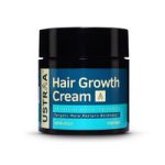 Ustraa Hair Growth Cream 18 Natural Active Ingredients Target Male pattern Baldness Non-oily For Men (100gm)