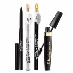 Eyetex Dazller Eye Combo : Mascara -12.5g, Eyeliner Pencil – 1.5g, Kreamy Kajal – 0.35g & Eyebrow Pencil – 1.5g