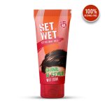 Set Wet Hair Gel for Men Wet Look | Light Hold High Shine | No Alcohol No Sulphate (50ml)
