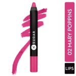 SUGAR Matte As Hell Crayon Lipstick With Free Sharpener (2.8g)