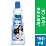 Parachute Advansed Jasmine Coconut Hair Oil, Vitamin E for Healthy Shiny Hair, Non-sticky - 190ml