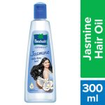 Parachute Advansed Jasmine Coconut Hair Oil, Vitamin E for Healthy Shiny Hair, Non-sticky - 300ml
