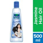 Parachute Advansed Jasmine Coconut Hair Oil, Vitamin E for Healthy Shiny Hair, Non-sticky - 500ml