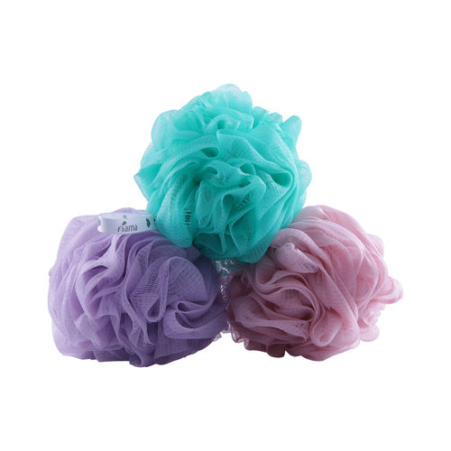 Fiama Bath Essentials Puff-a-Loofah(Color May Very) - Cosmo Worlds